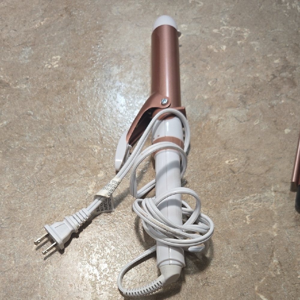 Rose Gold Conair Curling Iron